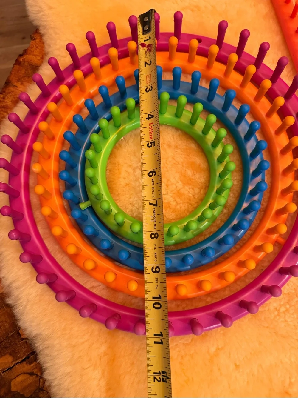 Round & Straight Knitting Looms (set of 7)